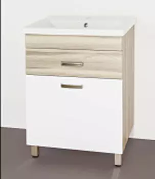 Тумба напольная Style Line Ориноко, с бельевой корзиной