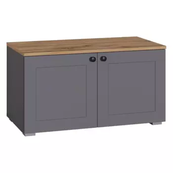 Тумба Остин 13.257 Серый Графит Дуб вотан