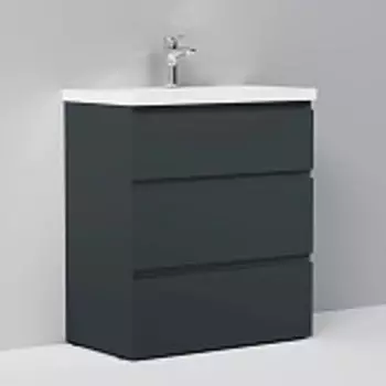Тумба под раковину напольная AM.PM Gem, 3 ящика