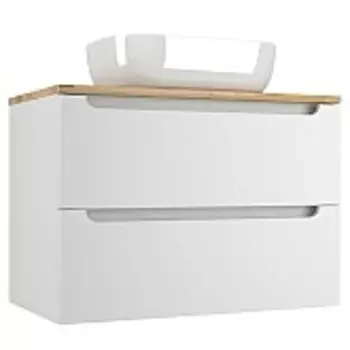 Тумба подвесная Бали 2 ящика со столешницей