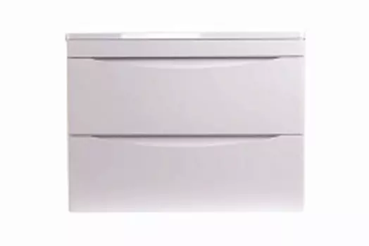 Тумба подвесная Бергамо мини (2 ящ.) Люкс антискрейтч, PLUS