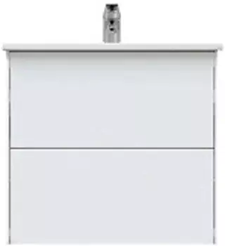 Тумба подвесная с умывальником TOPPUS Fest, матовая