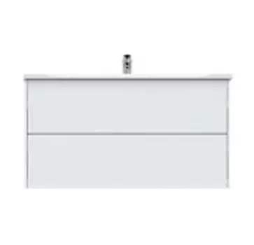 Тумба подвесная с умывальником TOPPUS Fest, матовая