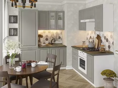 Модульная кухня Ницца Magnum/Белый 1600 мм/1600