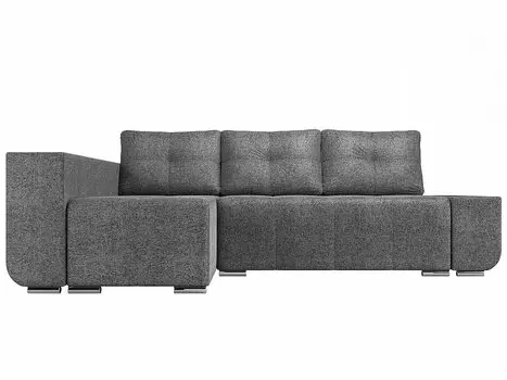 Угловой диван Амадэус Люкс рогожка Серый левый угол