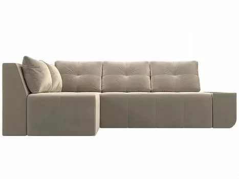 Угловой диван Амадэус микровельвет левый