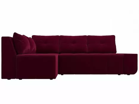 Угловой диван Амадэус микровельвет левый