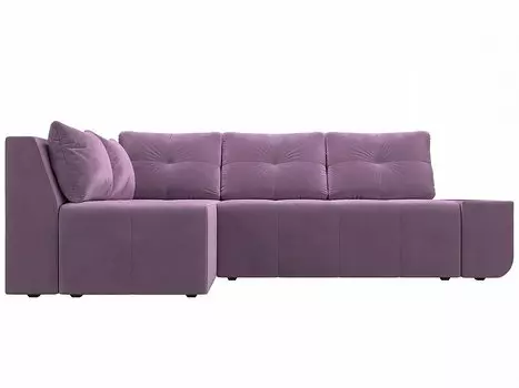 Угловой диван Амадэус микровельвет левый