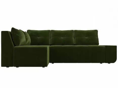 Угловой диван Амадэус микровельвет левый