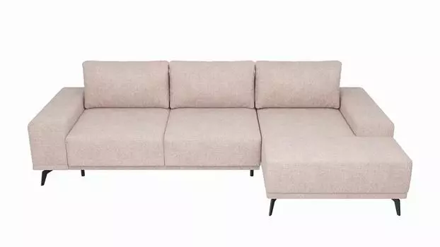 Угловой диван Марсель Рогожка Бежевый угол Правый