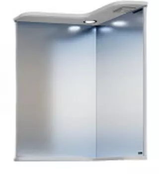 Зеркальный шкаф Аврора угловой