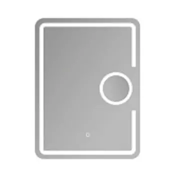 Зеркало Haiba с LED подсветкой + макияжное зеркало