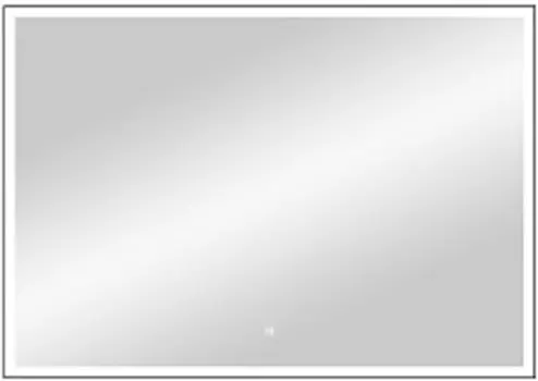 Зеркало Континент Frame black standart