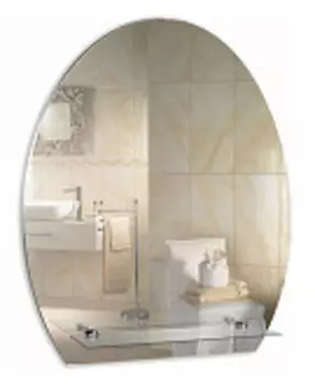 Зеркало SILVER MIRRORS с полкой Уют