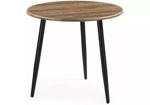 Журнальный стол Амрит черный матовый/старое дерево