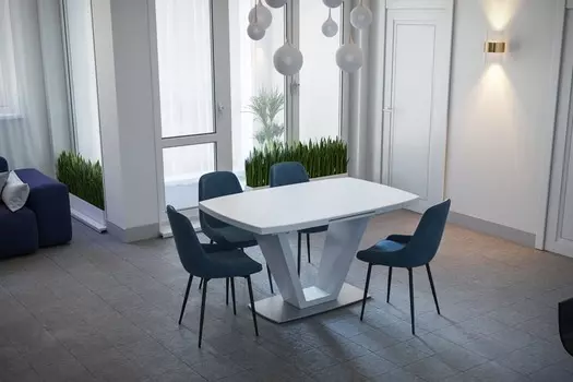 Стол деревянный обеденный раздвижной KANSAS – Прямоугольный