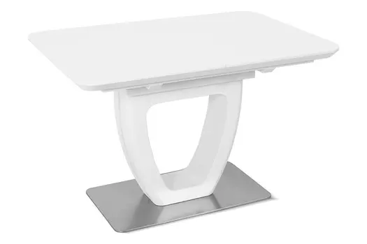 Стол лакированный обеденный раздвижной LAURA – Овальный