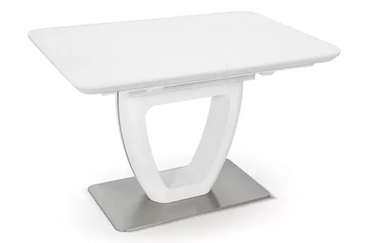 Стол лакированный обеденный раздвижной LAURA – Овальный