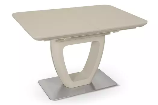 Стол лакированный обеденный раздвижной LAURA – Овальный