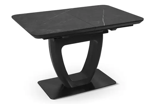 Стол лакированный обеденный раздвижной LAURA – Овальный