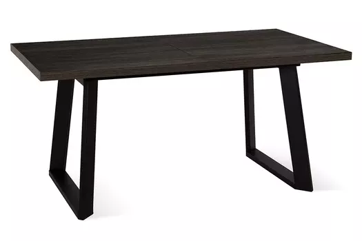 Стол раскладной BERNER 160 DARK WOOD - прямоугольный