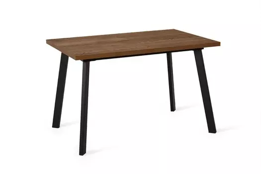 Стол раскладной TOMAS 120 ANTIC WOOD BK - прямоугольный