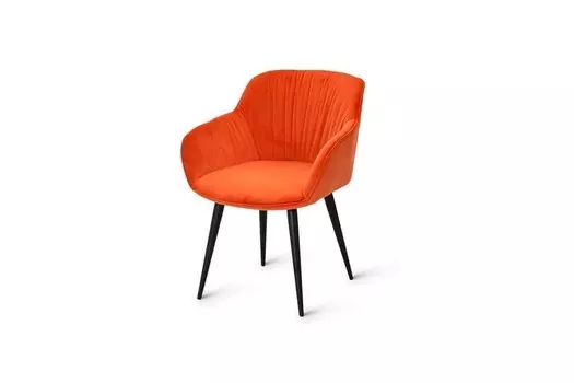 Стул для гостиной металлический B146 – оранжевый