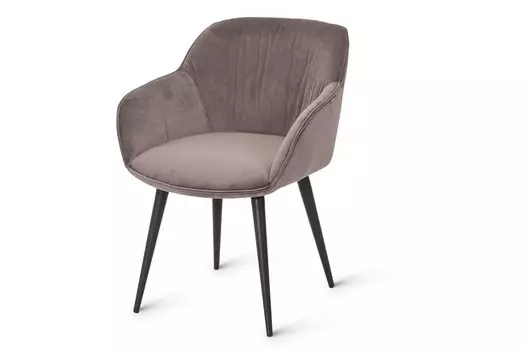 Стул для гостиной металлический B146 – серый