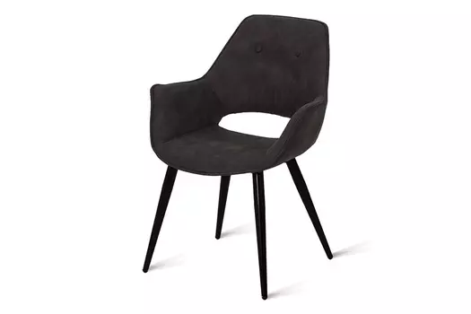 Стул для гостиной металлический B801 – базальт