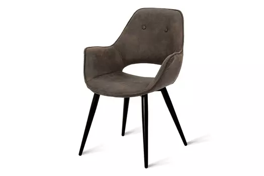 Стул для гостиной металлический B801 – табак