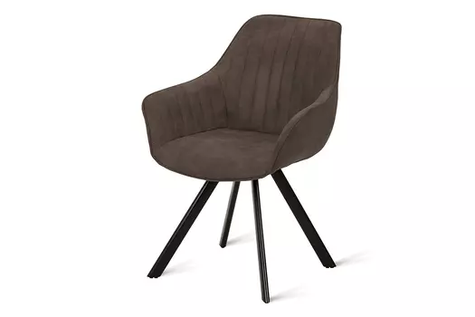 Стул для гостиной металлический B802 – табак