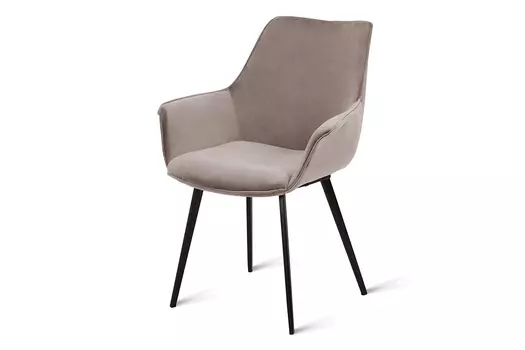 Стул для гостиной металлический B812 – латте