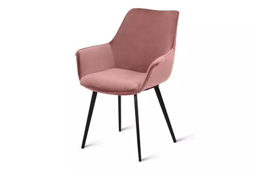 Стул для гостиной металлический B812 – пудровый