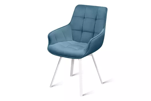 Стул для гостиной металлический B815 – голубой