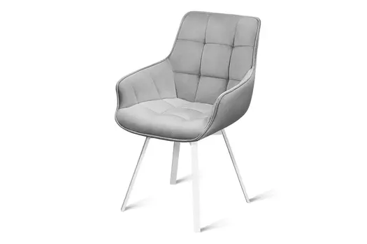 Стул для гостиной металлический B815 – светло-серый