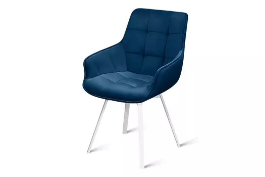 Стул для гостиной металлический B815 – темно-синий