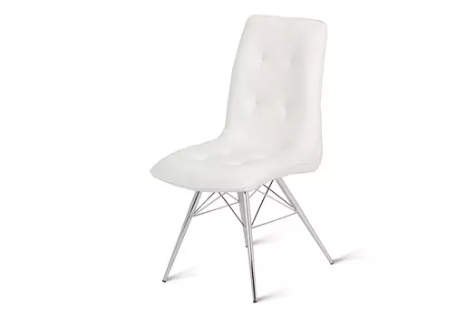 Стул для кухни металлический B147 – белый