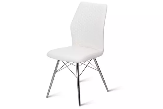 Стул кухонный металлический B61 – белый