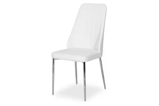 Стул кухонный металлический B75 – белый