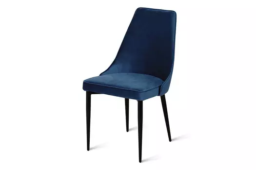 Стул обеденный металлический B140 – темно-синий