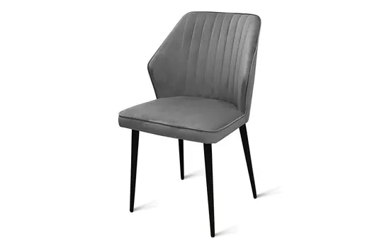 Стул обеденный металлический B141 – темно-серый