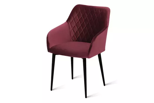 Стул обеденный металлический B145 – вишня