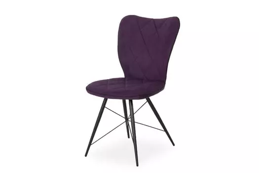 Стул обеденный металлический B190 – фиолетовый