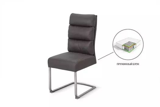 Стул обеденный металлический B351 – антик