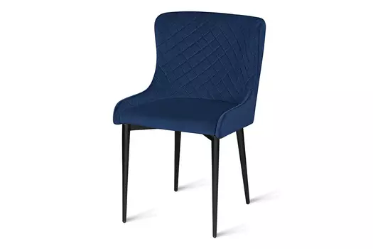 Стул обеденный металлический B600 – темно-синий