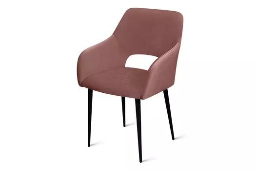 Стул обеденный металлический B605 – розовый