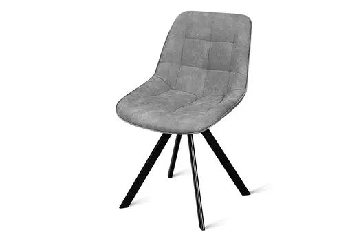 Стул обеденный металлический B607-m – серый