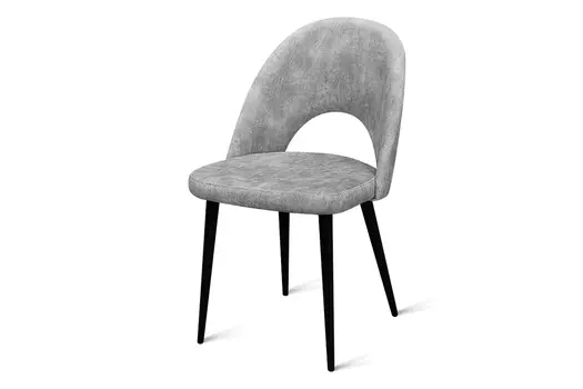 Стул обеденный металлический B609 – светло-серый