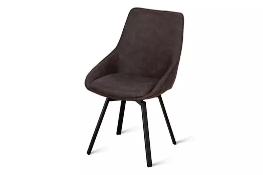 Стул обеденный металлический B813 – шоколад