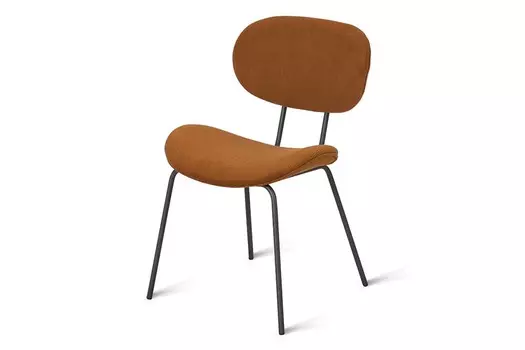 Стул обеденный металлический B819 – горчица